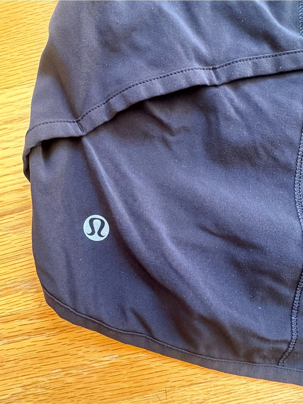 lululemon athletica Women’s Black Athletic Running Shorts - Picture 3 of 4